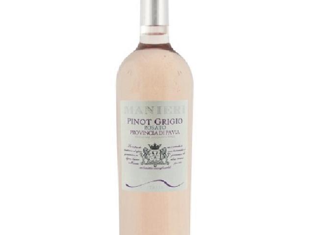 Вино Manieri Pinot Grigio Rose delle Venezie DOС сухе рожеве 12.5% 0.75л