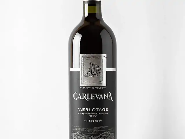 Вино Carlevana Raritet Merlotage черв. сухе 14% 0,75 л