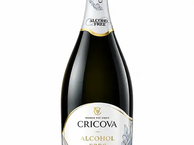 Ігристе вино Cricova ONE (безалкогольне 0%) біле солодке 0,75 л