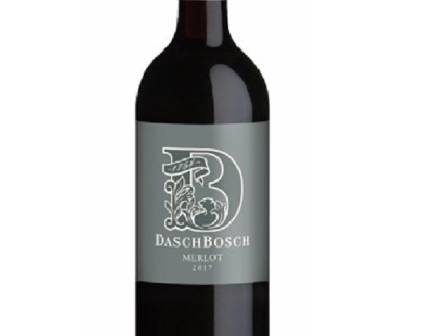 Вино Daschbosch Merlot 2017 черв. сухе 14,7% 0,75л