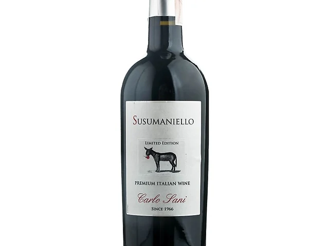 Вино Carlo Sani Susumaniello IGT Salento 2016 черв. сухе 15,0% 0,75л