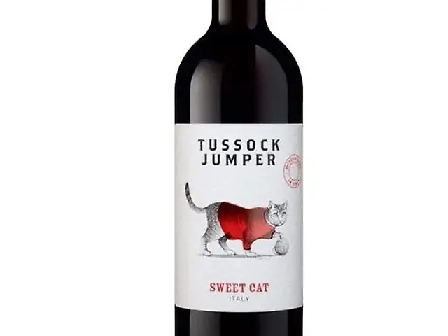 Вино Tussock Jumper Sweet Cat IGT Verona черв. н/солодке 12% 0,75 л