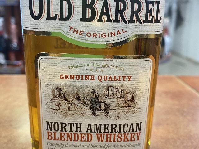 Виски Old Barrel American Blended Whiskey, 0.7 л.
