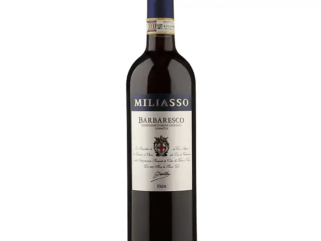 Вино Milasso Barbaresco DOCG сухе червоне 14% 0.75л
