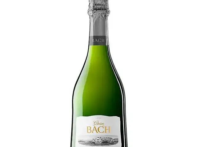 Вино ігристе Cava Gran Bach Brut, біле сухе 11,5%, 0,75