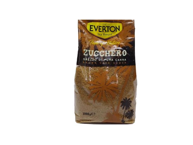 Сахар тростниковый темный Everton Италия 1 кг