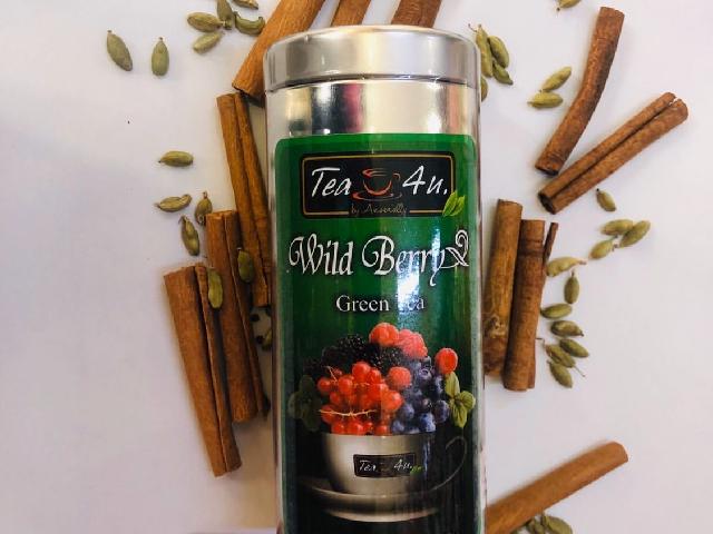 Чай зелёный с ягодами Tea4u(Sri Lanka)