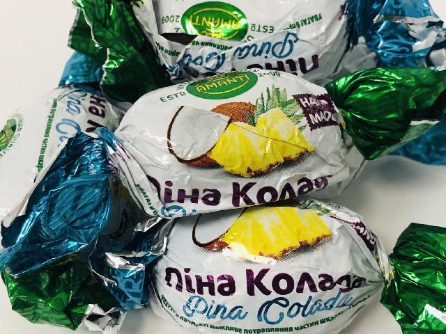 Конфеты с кокосом и ананасом Amanti