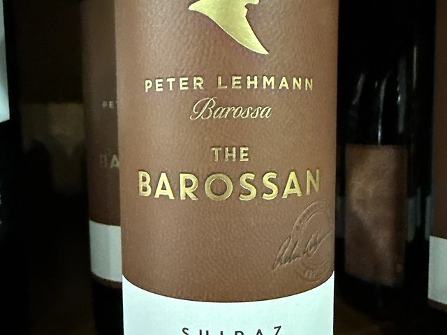 Barossan Shiraz Peter Lehmann