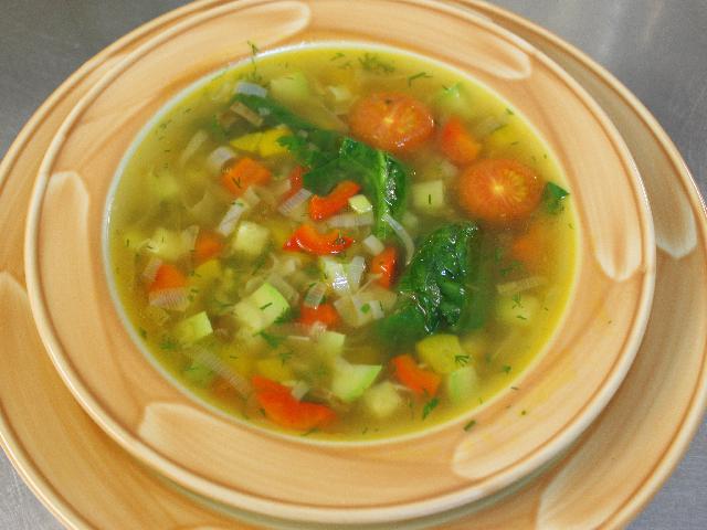 Суп Мінестроне (овочевий суп)