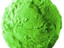 Японское мороженое на основе зелёного чая Матча
