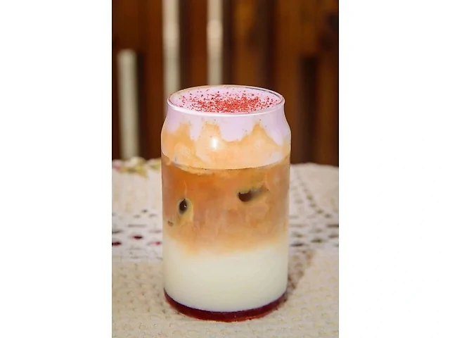 Ruby Chocolate Iced Latte