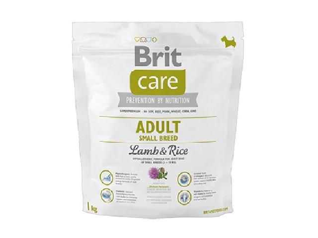Brit Care Adult Small Breed Lamb&Rice / для дорослих собак дрібних порід, ягня з рисом, Brit Care Adult Small Breed Lamb&Rice / для дорослих собак дрібних порід, ягня з рисом, 1кг