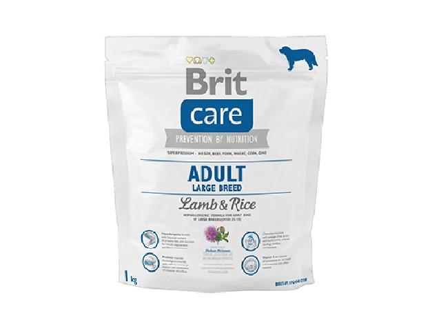Brit Care Adult Large Breed Lamb&Rice/ для дорослих собак великих порід, ягня з рисом, Brit Care Adult Large Breed Lamb&Rice/ для дорослих собак великих порід, ягня з рисом, 3кг
