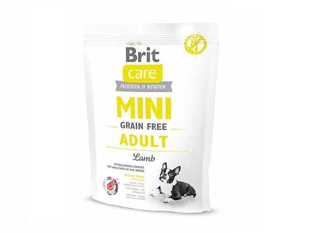 Brit Care Grain-Free Mini Adult Lamb / беззерновий, для дорослих собак дрібних порід, Brit Care Grain-Free Mini Adult Lamb / беззерновий, для дорослих собак дрібних порід, 2кг