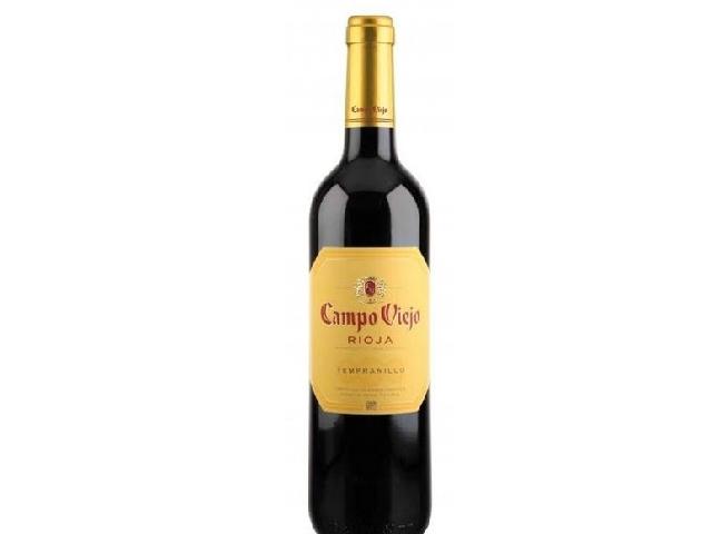Вино червоне сухе Campo Viejo Rioja Tempranillo/ 0.75л/13,5%