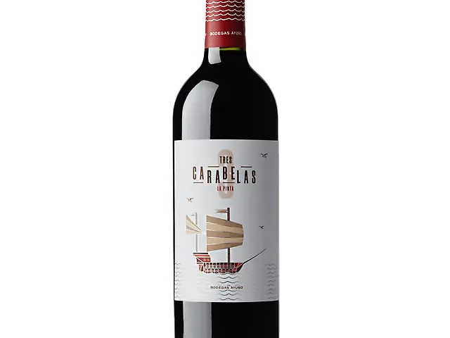 Вино червоне сухе La Pinta Tinto La Mancha DO/ Tres Carabelas/ 0.75л, 12,5%