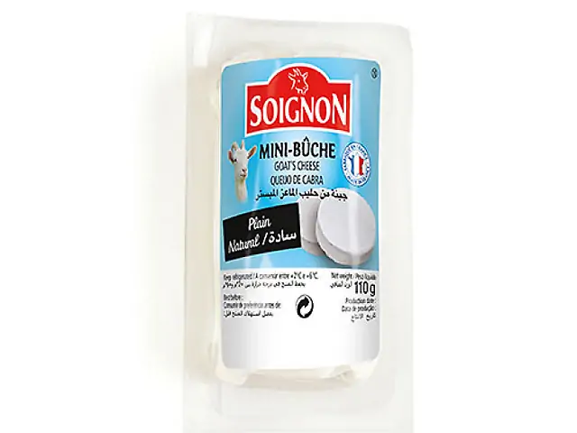 Сир Козиний класичний міні 110гр.TM"Soignon"