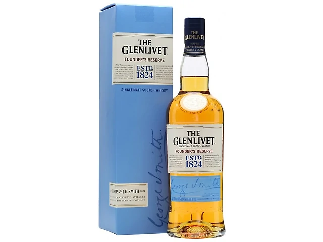 Віскі  The Glenlivet Founder's Reserve 0,7л. 40% в коробці