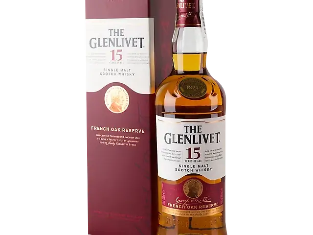 Віскі  The Glenlivet 15 років 0,7л. 40% в коробці