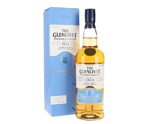 Виски односолодовый The Glenlivet Founder`s Reserve 0.7л 40% в коробке