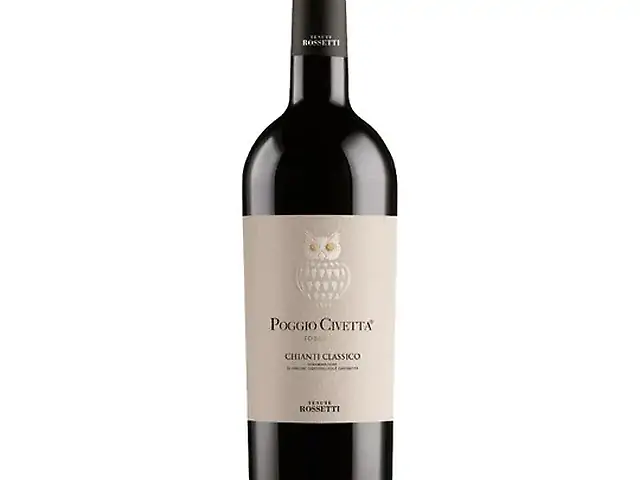 Вино червоне сухе Tenute Rossetti "Poggio Civeta" Chianti Classico,0,75 л. 13%