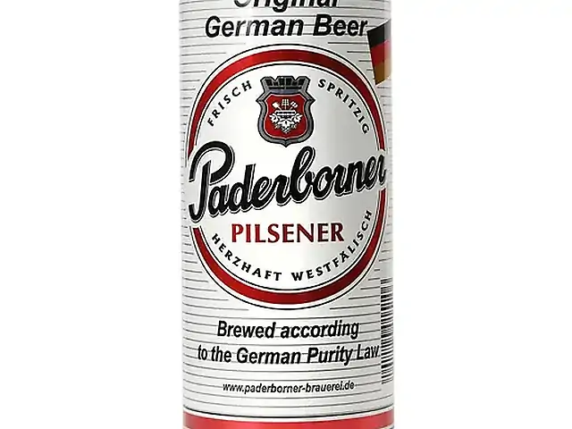 Пиво Paderborner Pilsner 4,8% з/б 0,5л