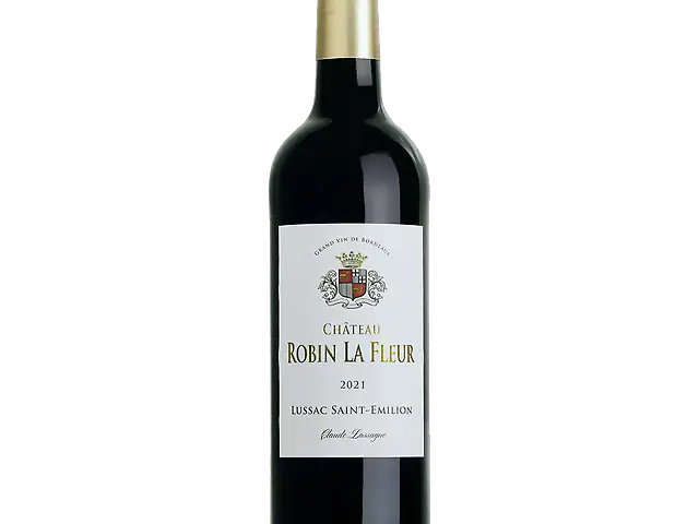 Вино червоне сухе Lussac Saint-Emillion AOC /Chateau Robin la Fleur/ 0.75 л. 13.0%