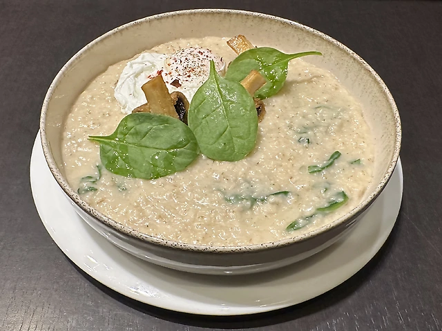 Salty oatmeal