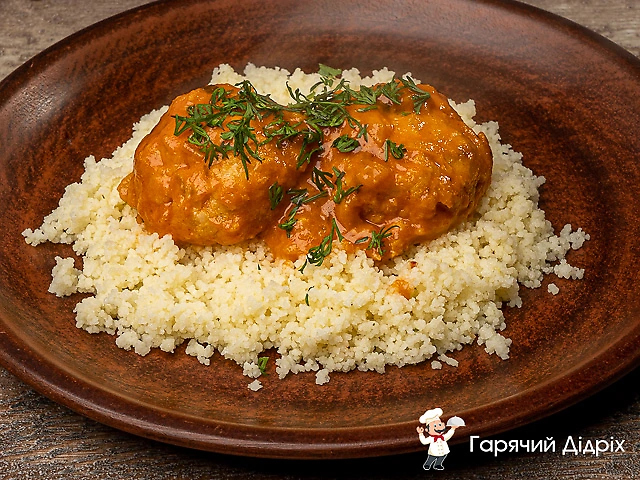 Рыбные тефтельки с кускусом