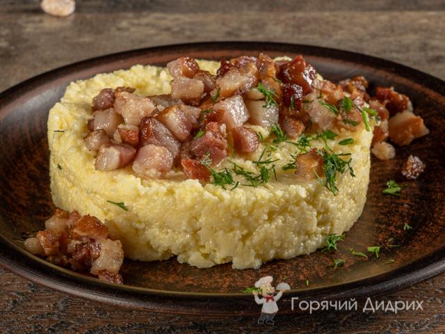 Банош с беконом