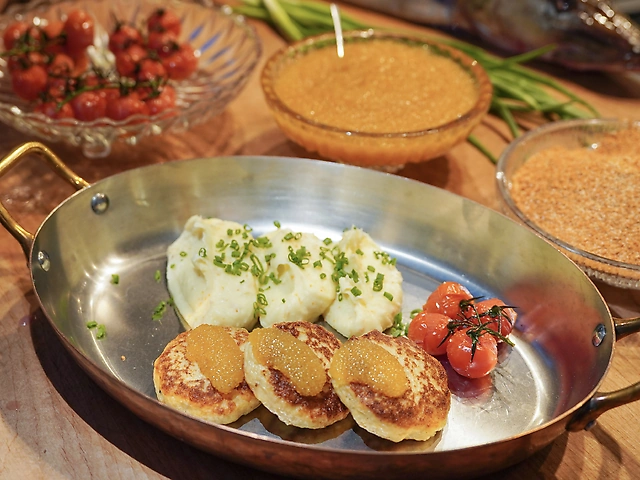 Щучі котлети з щучою ікрою