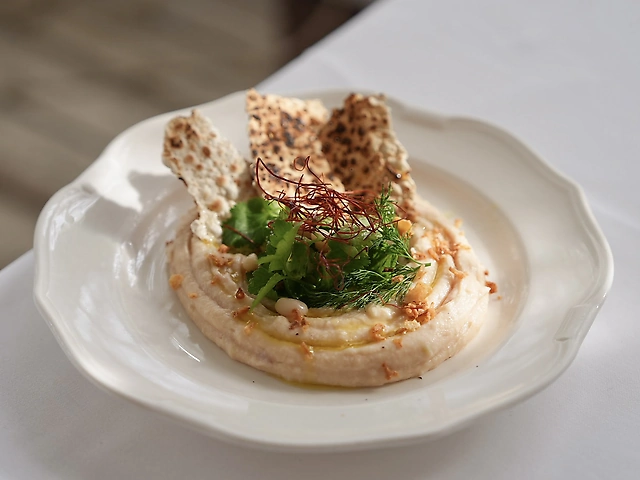 Паштет із білої квасолі сорту "перлинка"