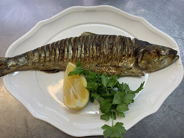 Дунайка смажена на вугіллі