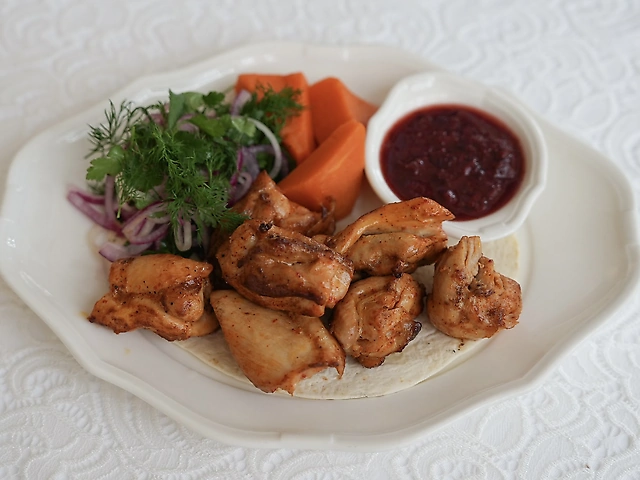 Шашлик з курячої м'якоті