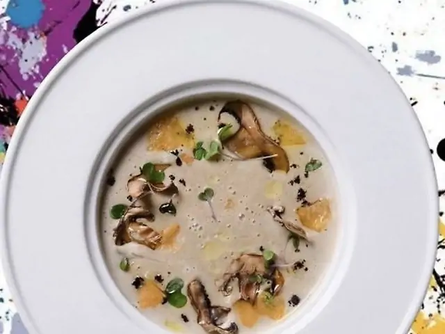 Грибний крем суп