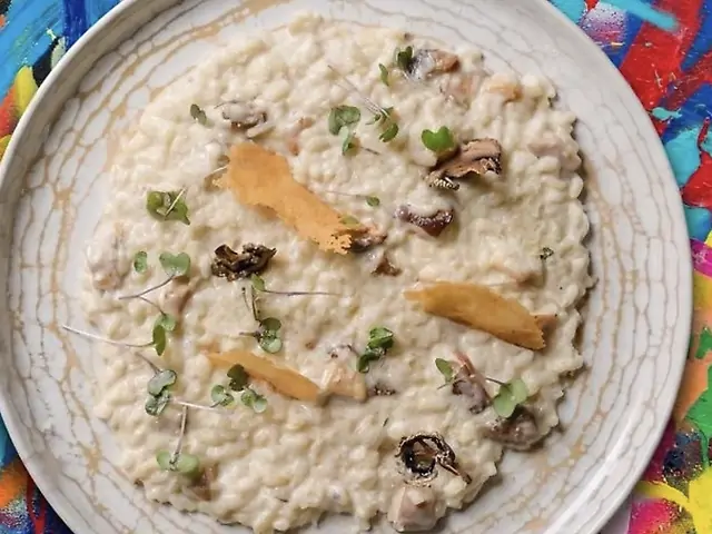 Різотто з білими грибами