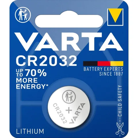 Батарейка Varta CR 2032, 3,2мм, 230 mAh (29341)