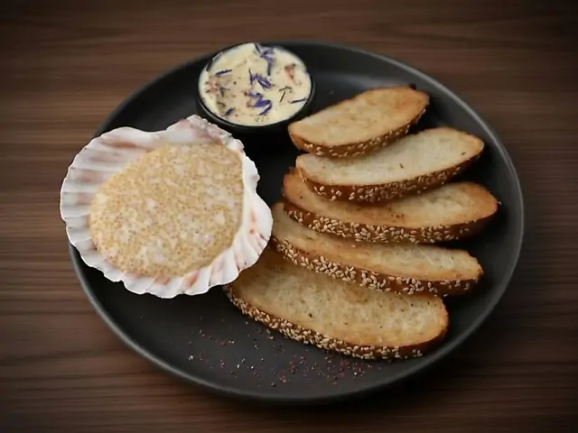 Щучья ікра з солоним вершковим маслом