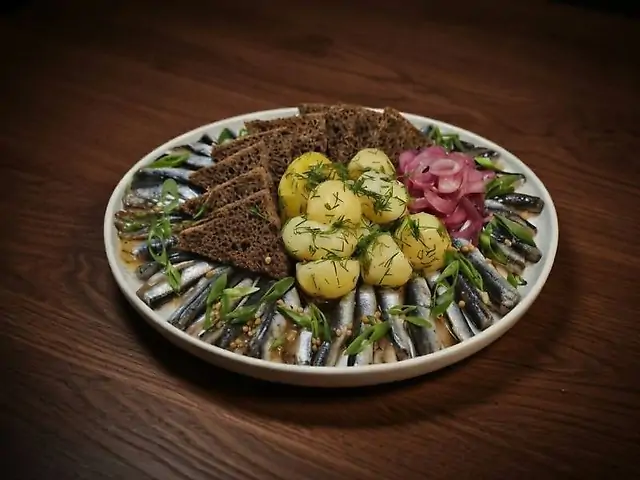 Малосольна хамса