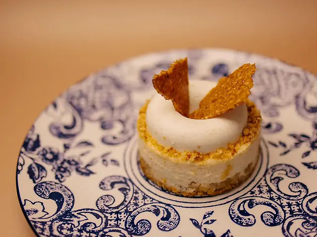 Чізкейк груша-горгонзола