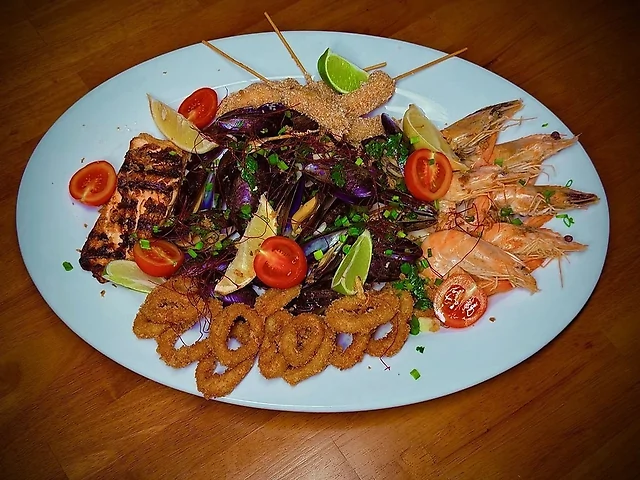 Тарілка морепродуктів