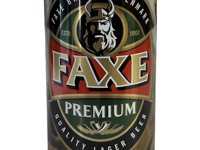 Пиво Faxe Premium світле фільтроване 5% 1 л