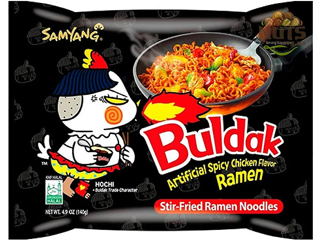 Корейська локшина швидкого приготування Бульдак