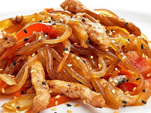 Харусаме з овочами