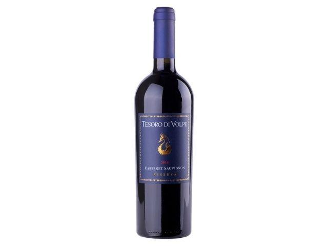 CABERNET SAUVIGNON, Tesoro di Volpe Riserva, красное сухое