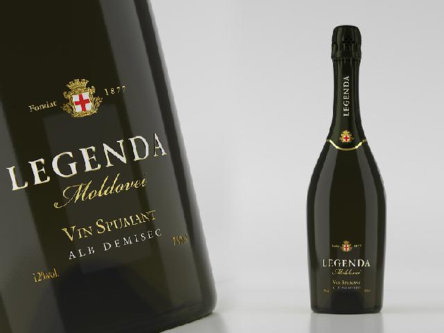 Legenda, игристое, белое полусухое (demisec)