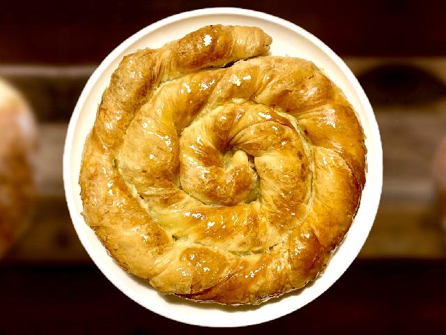 Молдавская вертута с творогом (соленая)