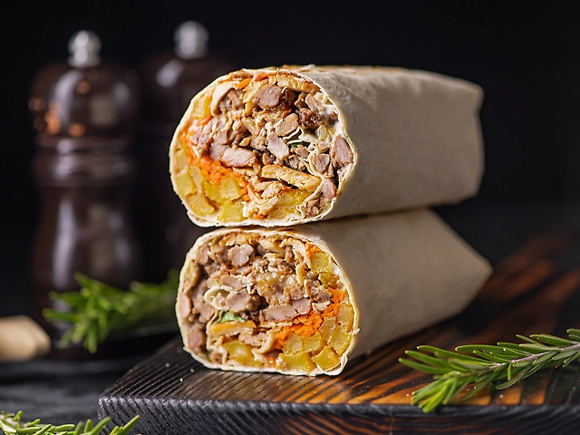 Шаурма класична з телятиною