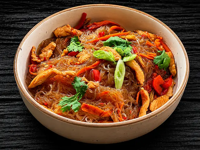 Фунчоза з куркою